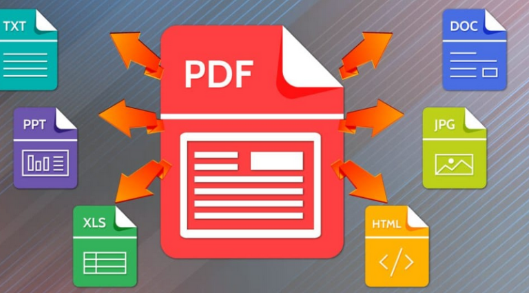 Converting PDF Files to Other Formats
