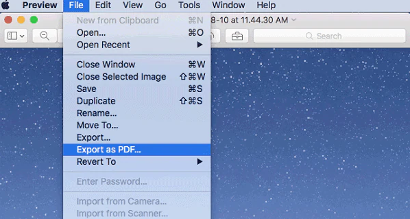 EPUB to PDF for Mac Preview