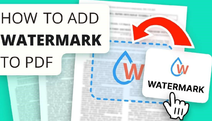 Watermarking in PDFs