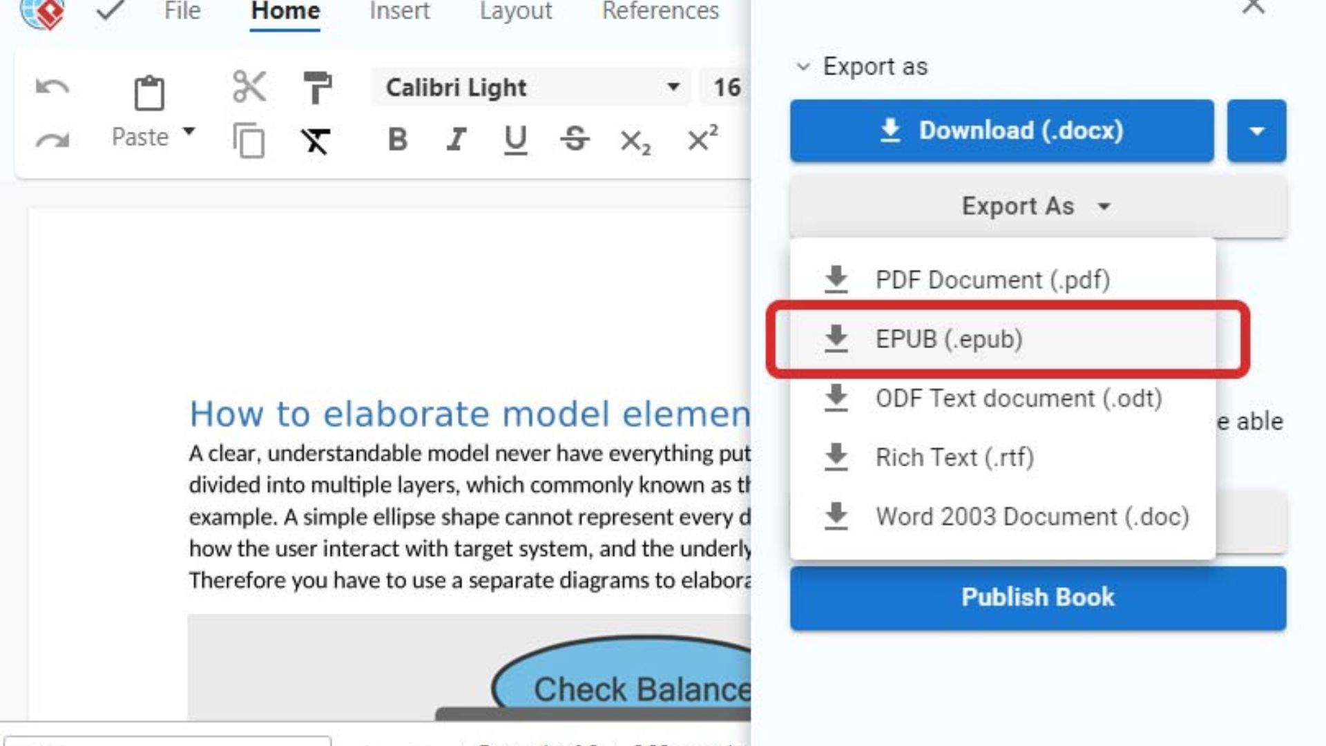 EPUB Files from Microsoft Word Documents